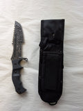 Tanto Damascus Tactical Blade w/ Sheath