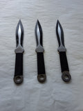 3 pc Small Black Throwers