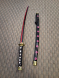 BATTLE READY PURPLE ZORO SWORD