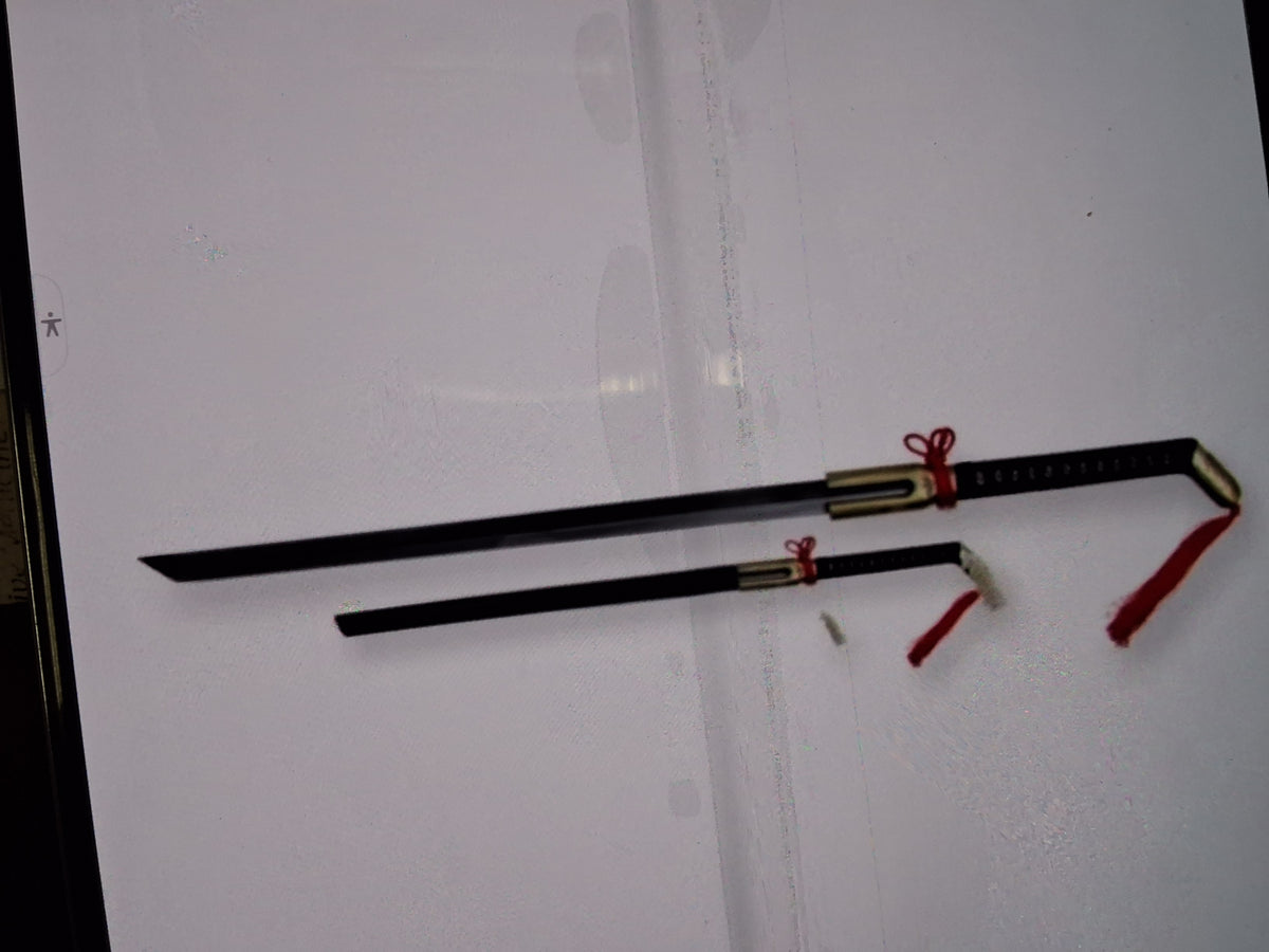 Kisuke Urahara Benehime Shikai sword Red tassels