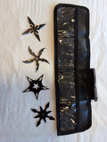Mini Black Throwing Stars #3013
