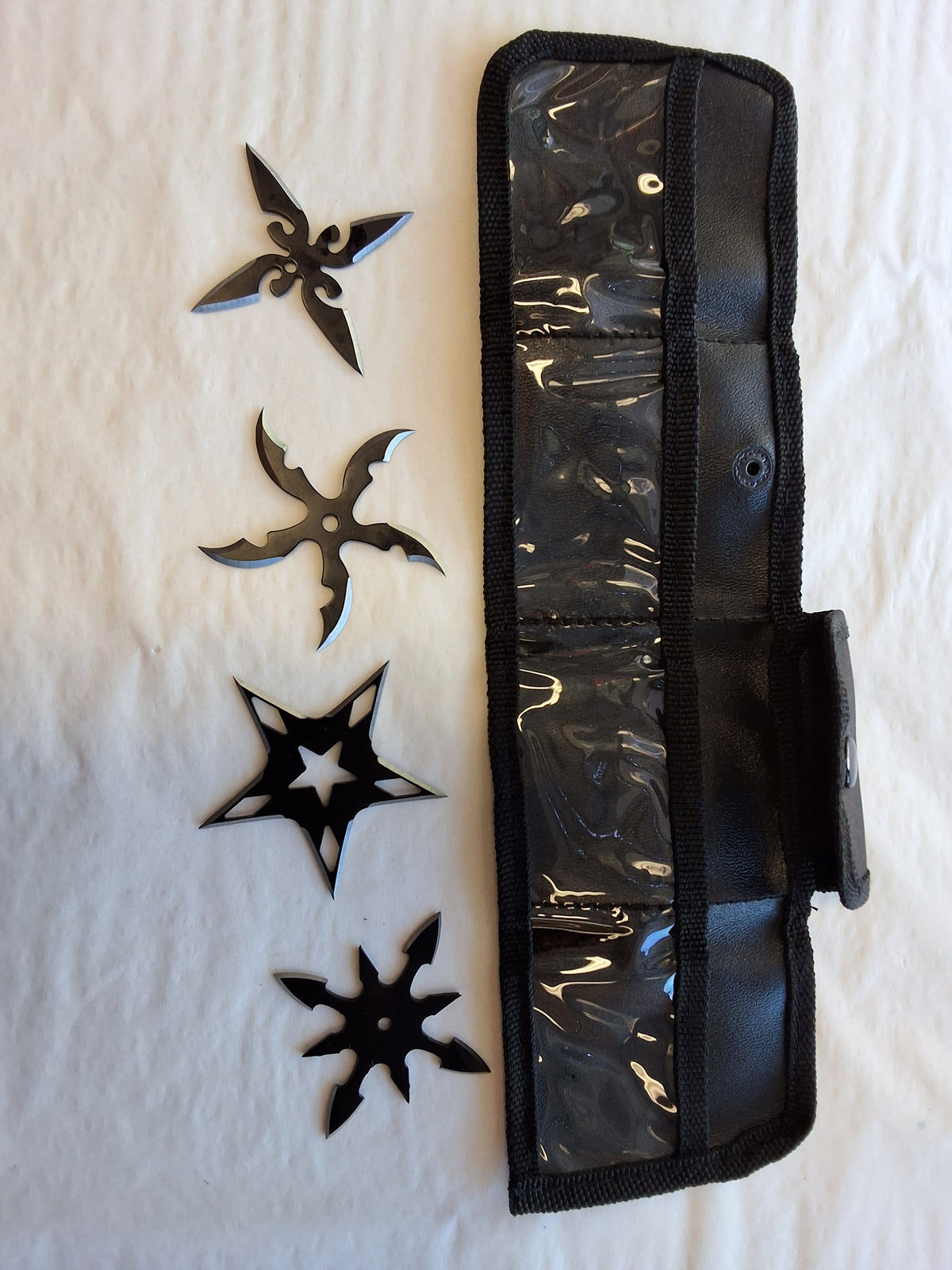 Mini Black Throwing Stars #3013