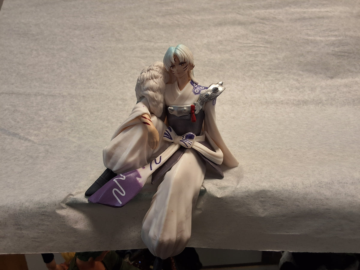Inuyasha Character with Blue and Green Hair #1572