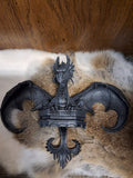 Fleur De Lis Dragon Wall Decor #1731