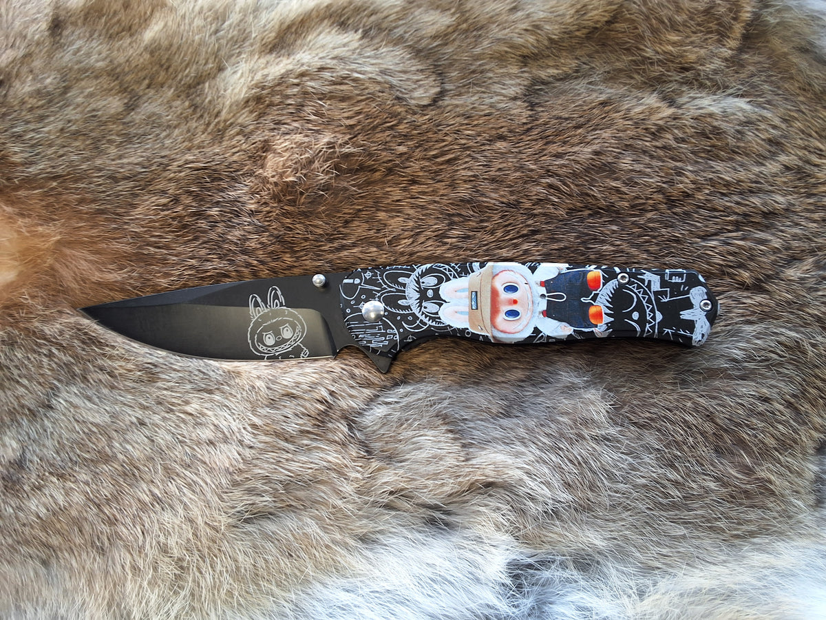 Black Labubu Knife #1811