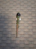 SNAKE WAND W/BLACK ORB