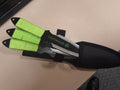 3pc biohazard throwing knives #1076