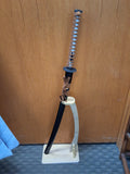 Copper and Black Blade Katana with Black Sheath  #4664