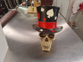 Gamblers Top Hat skull