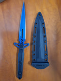 Long Blue Dagger w/ Plastic Sheath #3047