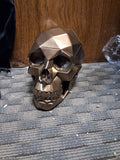 Bronze Geometrical Skull #1688