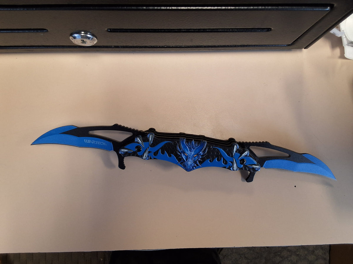 Blue Dragon double blades